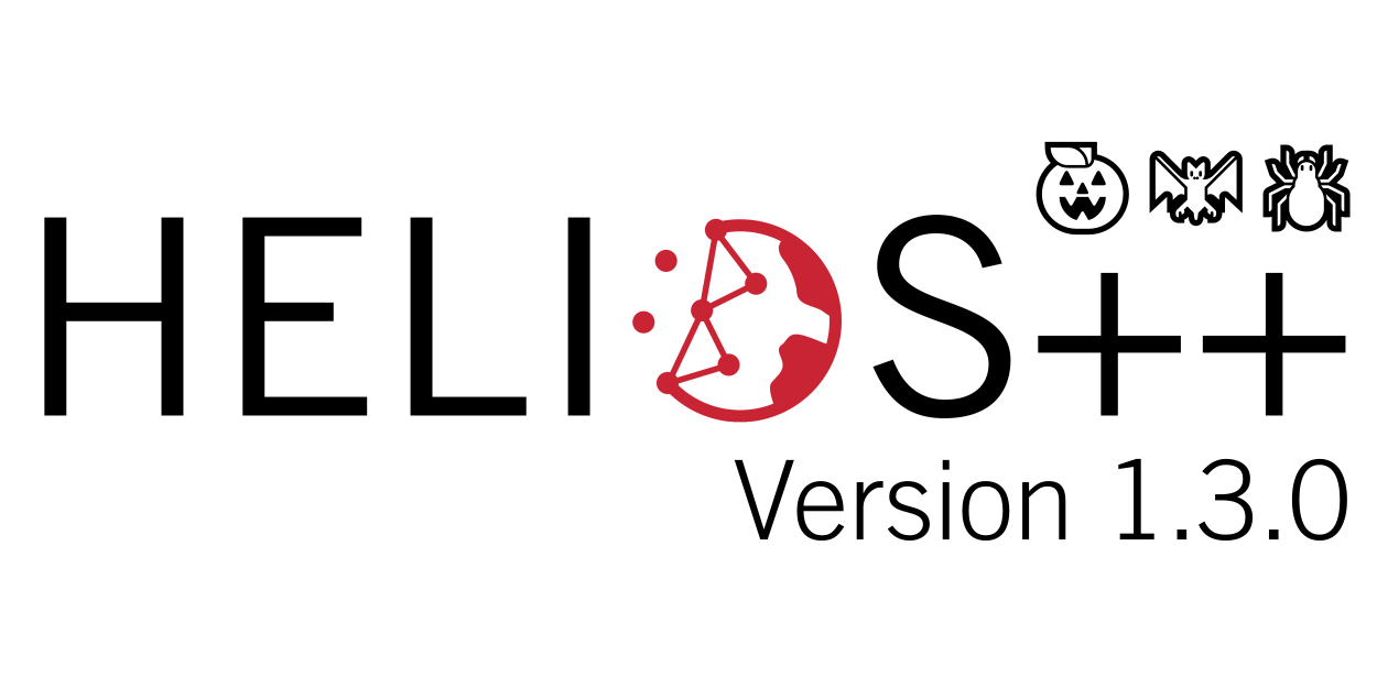 🦇 Halloween release of HELIOS++, v1.3.0