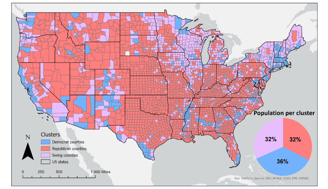 New Paper “Geosocial Media’s Early Warning Capabilities Across US County-Level Political Clusters: Observational Study”