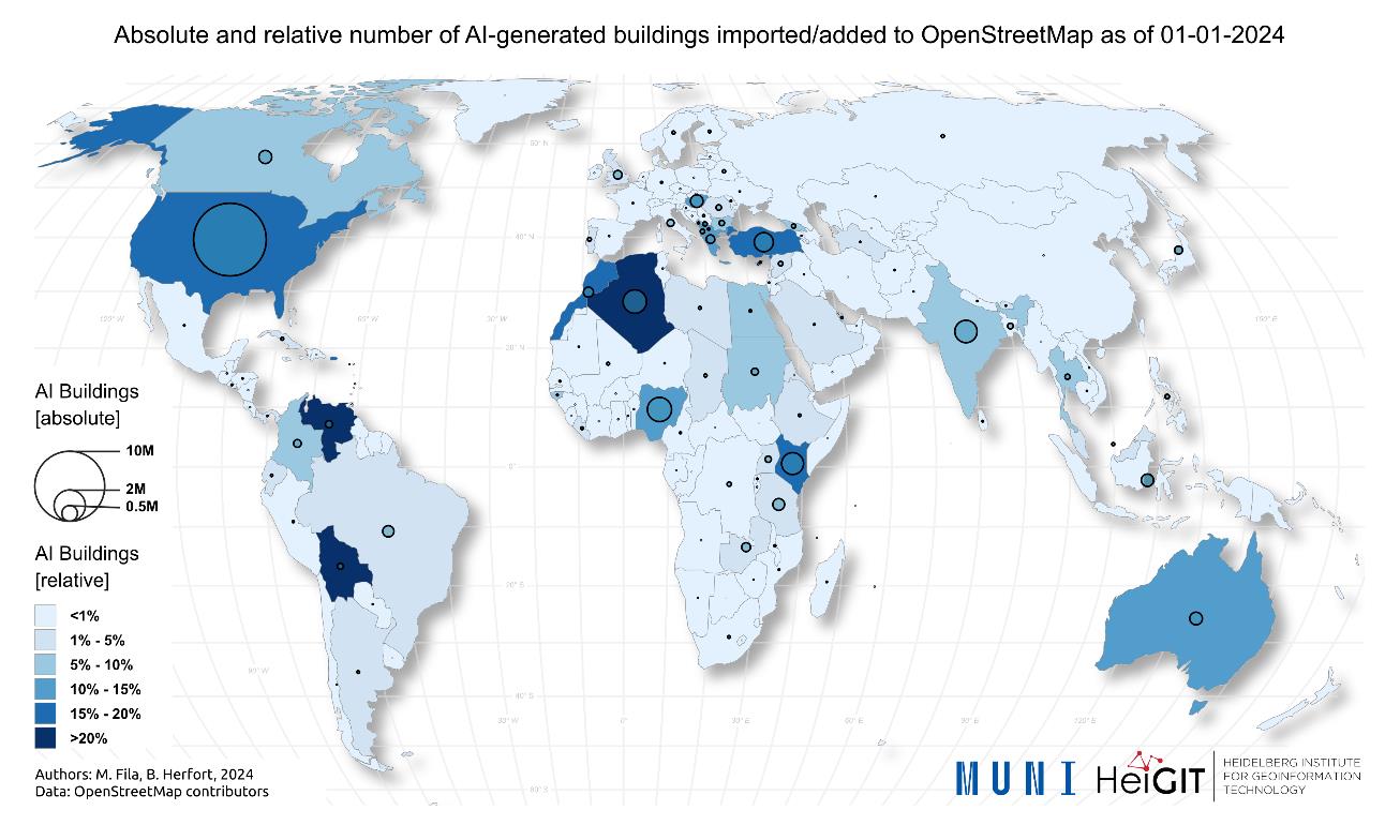 New Paper “AI-Generated Buildings in OpenStreetMap: Frequency of Use and Differences from Non-AI-Generated Buildings”