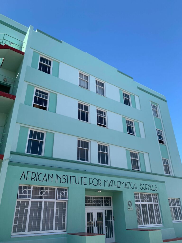 Picture of the Lecture hall building of AIMS at Muizenberg beach