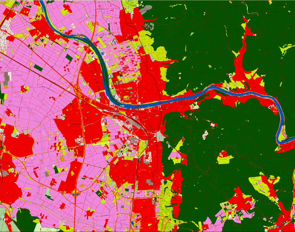 LaVerDi Project: Integrating OSM and satellite data for landscape monitoring