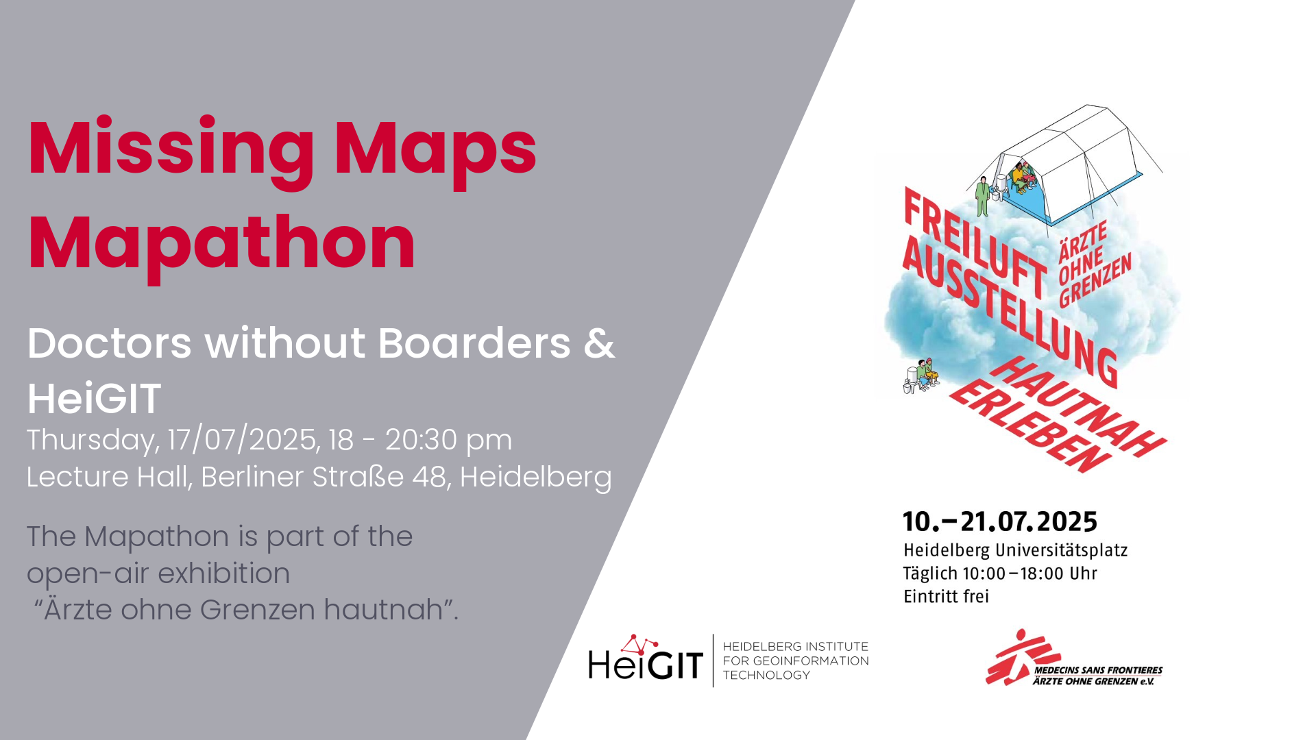 Mapathon with Doctors without Boarders
