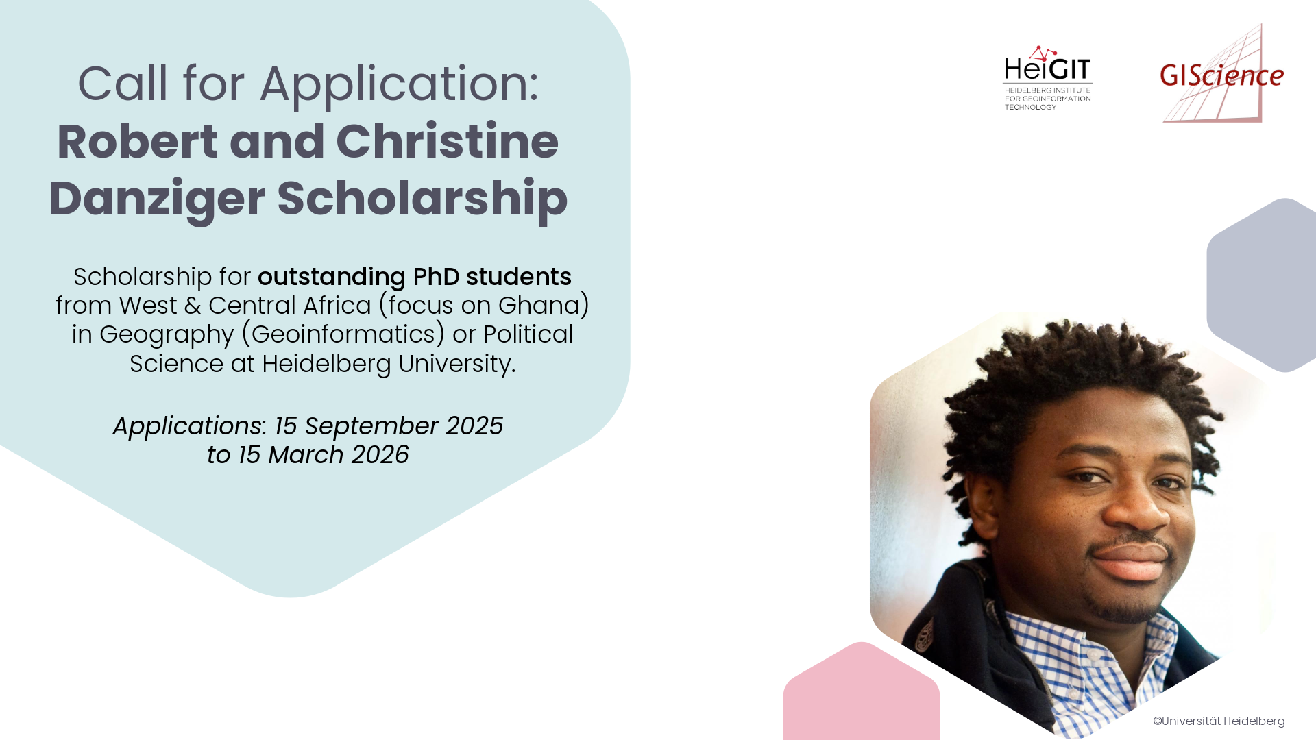 Call for Application: Robert and Christine Danziger Scholarship